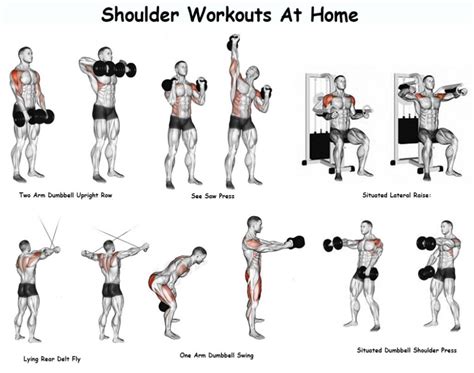 10 Best Shoulder Exercises For Men Man Of Many
