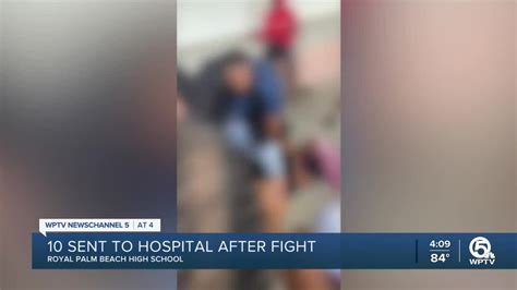 10 People Taken To Hospital After Fight At Royal Palm Beach Community High School 10 People Taken To Hospital After Fight At Royal Palm Beach Community High School