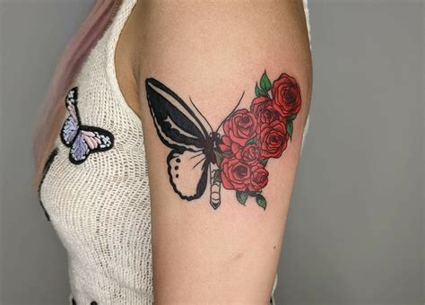 101 Best Butterfly Rose Tattoo Ideas That Will Blow Your Mind
