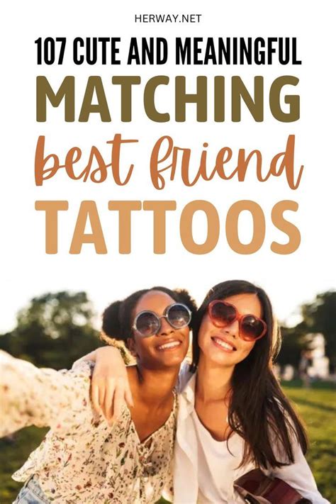 107 Cute And Meaningful Matching Best Friend Tattoos