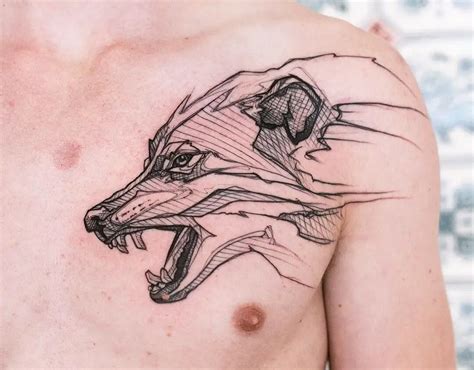 11 Wolf Head Tattoo Ideas You Have To See To Believe 11 Wolf Head Tattoo Ideas You Have To See To Believe