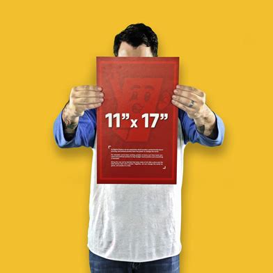 11 X 17 Poster Printing Mighty Posters Free Shipping