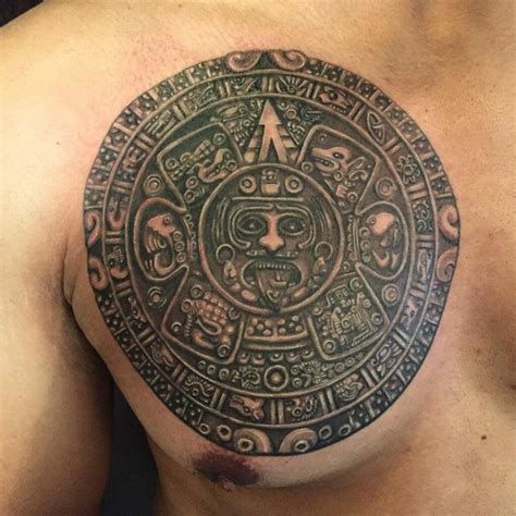 13 Aztec Calendar Tattoo Ideas You Amp 39 Ll Have To See To Believe Outsons
