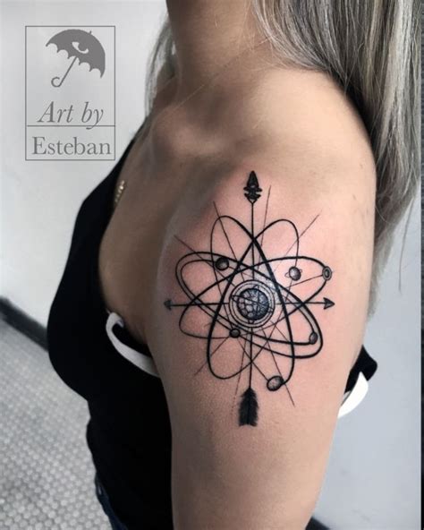 15 Best Atom Tattoo Design Ideas For Men And Women In 2020 Artofit