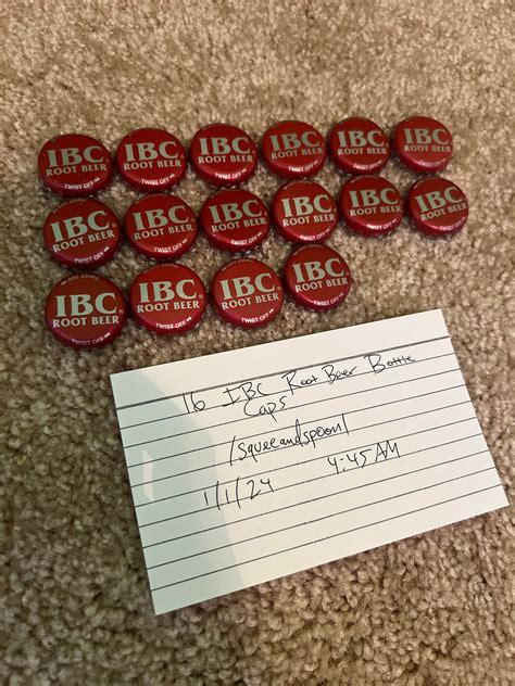 16 Ibc Root Beer Bottle Caps Etsy