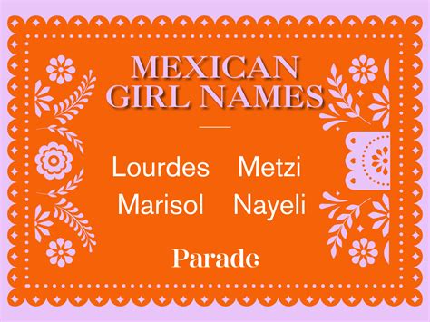 170 Mexican Girl Names And Their Meanings Parade