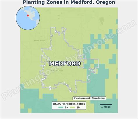 2 Planting Zone In Medford Oregon With Map Plantingzonesbyzipcode