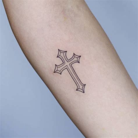 20 Most Popular Small Cross Tattoos Small Cross Tattoos Cross