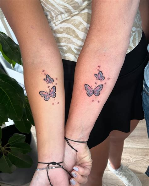 20 Mother Daughter Butterfly Tattoos Fabbon