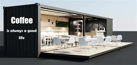 2021 Most Hot Luxury Modular Prefab Shipping Container Restaurant 20Ft