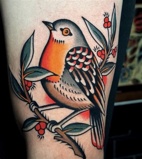 23 Amazing Robin Tattoo Ideas For Hope And New Begginning