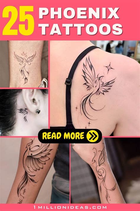 25 Feminine But Fierce Phoenix Tattoos For Beautiful Women 25 Feminine But Fierce Phoenix Tattoos For Beautiful Women
