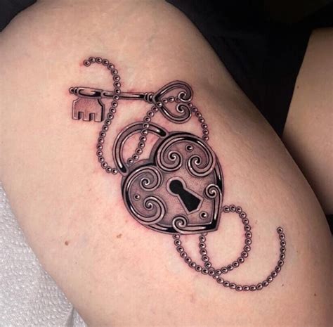 25 Popular Lock And Key Tattoo Ideas From Simple To Vibrant