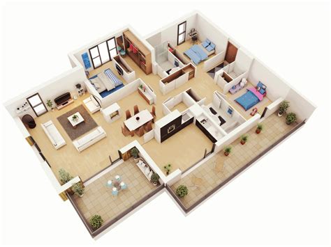 Perfect 3 Bedroom House Layout Ideas