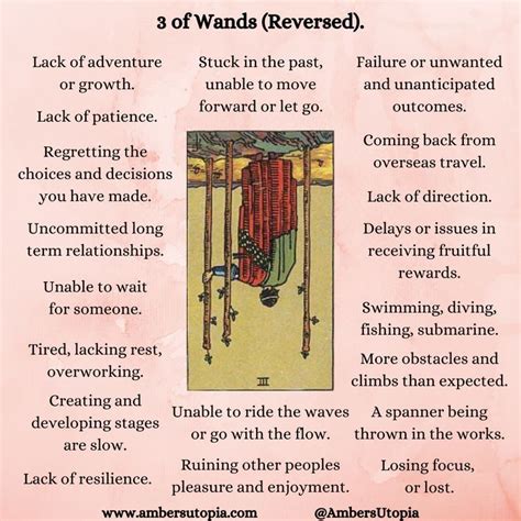 3 of Wands Reversed Meaning: Uncover Hidden Truths and Future Insights
