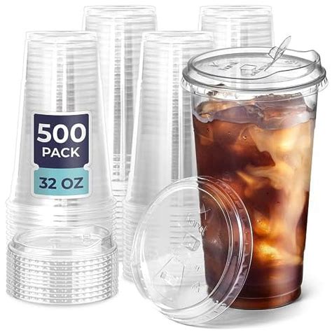 32 Ounce Clear Plastic Cups