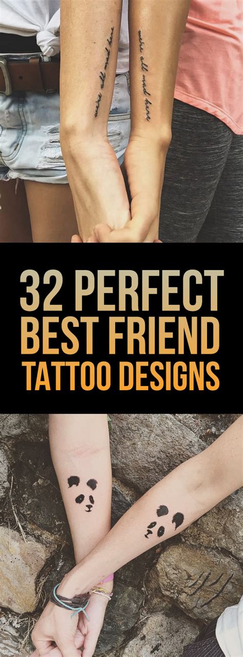 32 Perfect Best Friend Tattoo Designs Tattooblend
