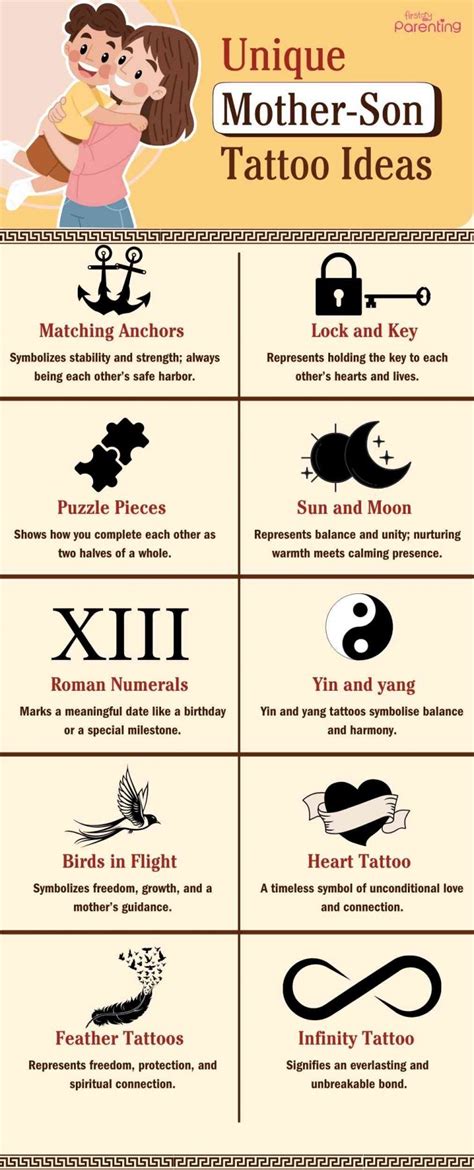 33 Best Mother Son Tattoos To Celebrate Your Unique Bond