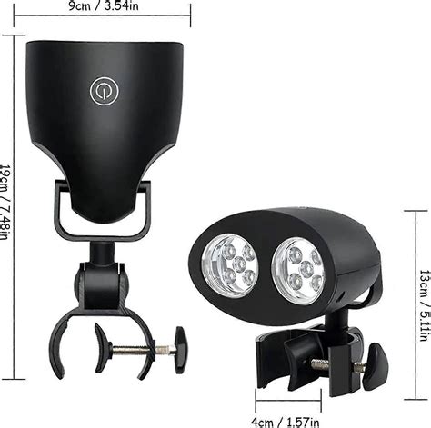 360 Degree Rotation Led Bbq Grill Handle Light For Outdoor Bbq Camping