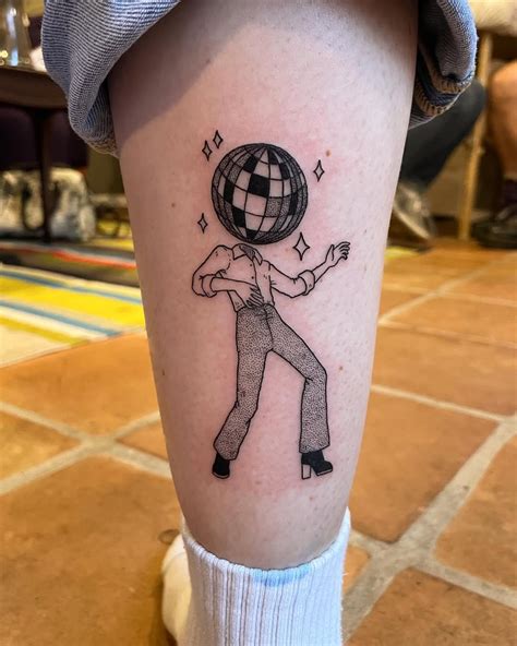 37 Dazzling Disco Ball Tattoos That Will Light Up Your Style Sacred