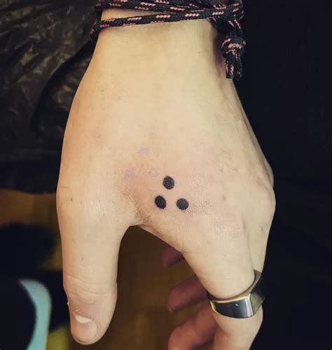 38 Enigmatic Three Dots Tattoo Designs To Flaunt In 2025