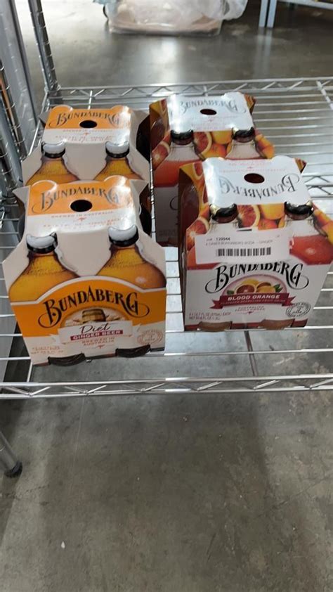 4 Cases Bundaberg Soda Ginger Beer And Blood Orange Bb 2024