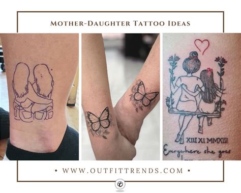 40 Sentimental Mother And Daughter Tattoo Ideas The Trend Spotter