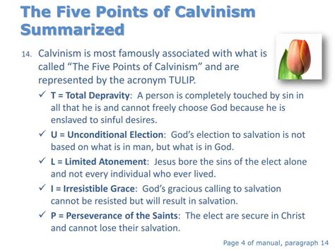 Unravel the 5 Points of Calvinism: Your Ultimate Guide to Reformed Theology