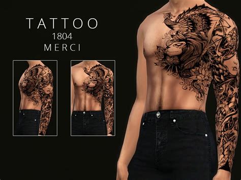 50 Sims 4 Tattoos Absolute Best Tattoo Cc Packs 2023 Update