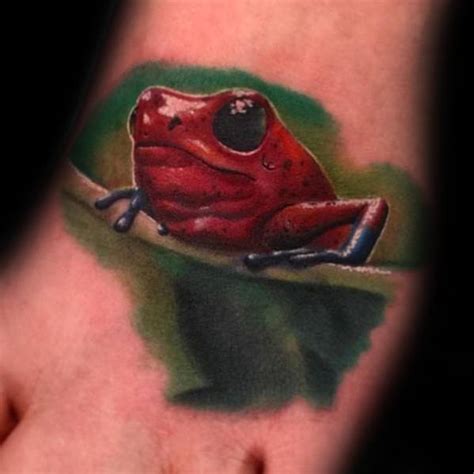 50 Tree Frog Tattoo Designs For Men
