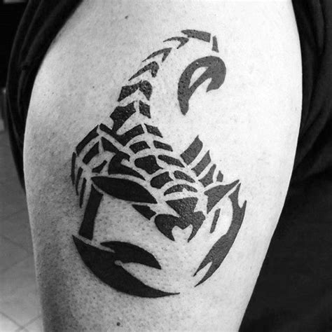 50 Tribal Scorpion Tattoo Designs For Men Manly Ink Ideas