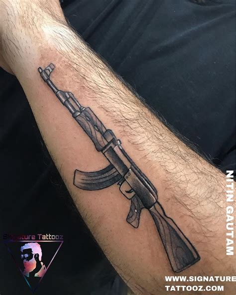 500 Best Ak47 Tattoo Ideas Designs And Meaning 2025