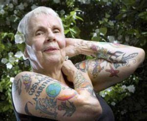 59 Astonishing Old People With Tattoos That Look Evergreen Tattoos