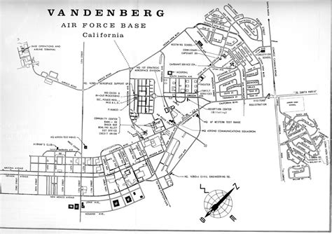 6 Vandenberg Air Force Base Map