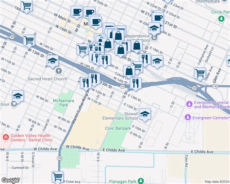 60 West 13Th Street Merced Ca Walk Score