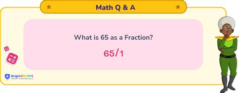 65 as a Fraction: Simple Conversion Guide
