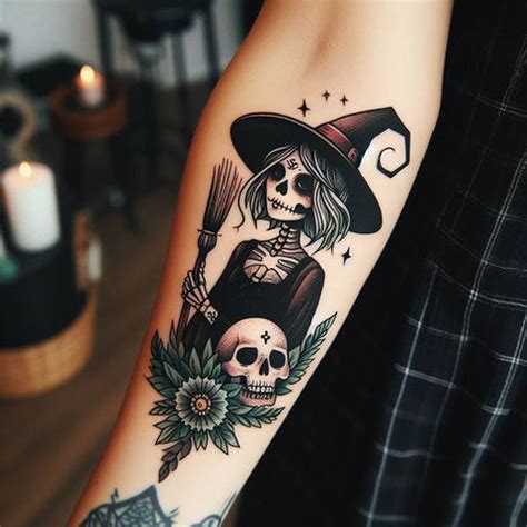 68 Spooky And Sinister Witchy Tattoos With Incredibly Refreshing Inter 68 Spooky And Sinister Witchy Tattoos With Incredibly Refreshing Inter