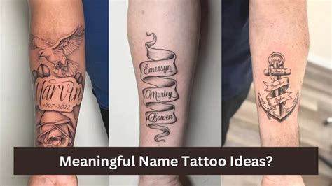 7 Stylish Name Tattoo Ideas For Men Unique And Meaningful Designs