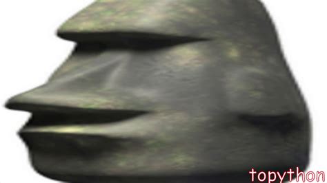 73 Meme Emoji Moai