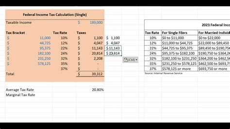8 2 2 Calculating Federal Income Tax Youtube