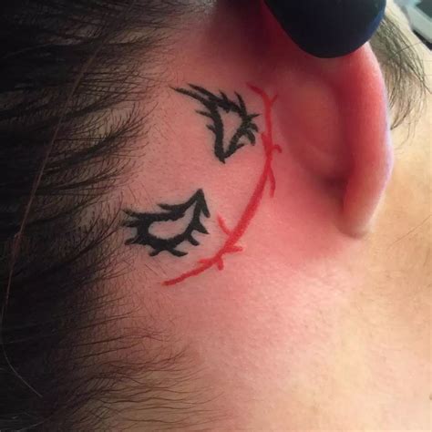 80 Best Behind The Ear Tattoo Designs Amp Meanings Nice Amp Gentle 2019