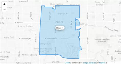 85023 Zip Code United States
