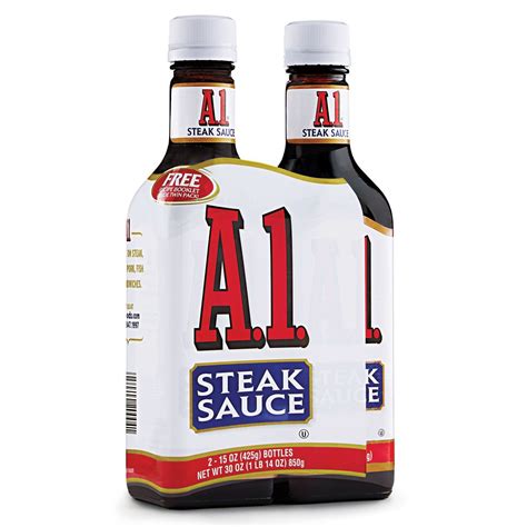 A 1 Original Steak Sauce 15 Oz 2 Pk Ebay