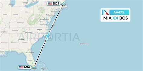 Aa475 Flight Status American Airlines Miami To Boston Aal475
