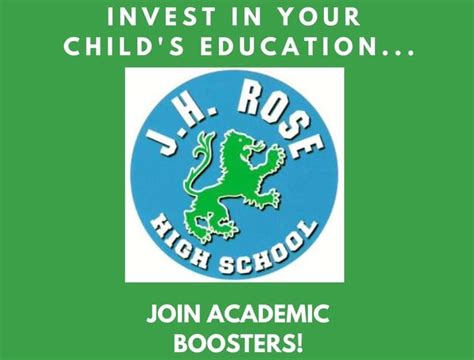 About Us J H Rose Academic Boosters