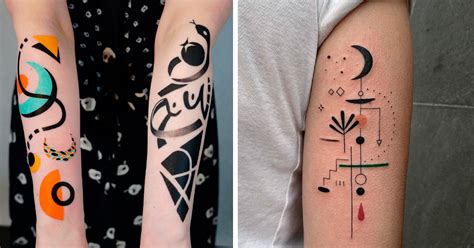 Abstract Tattoo Design
