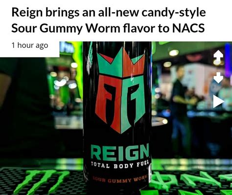 According To Stack3d Not Only Is A New Monster Coming Out Sour Gummy