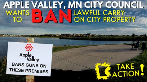 Action Alert Apple Valley Trying To Ban Lawful Carry On City Property Minnesota Gun Owners Caucus