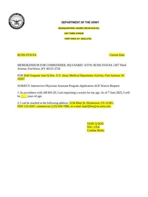 Age Waiver For Army