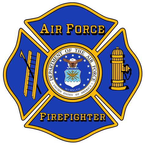 Air Force Firefighter Logo Mafb Firefighter Named Air Force